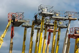 Plataforma Elevatória Caterpillar Articulada 16m 2018 — foto 2