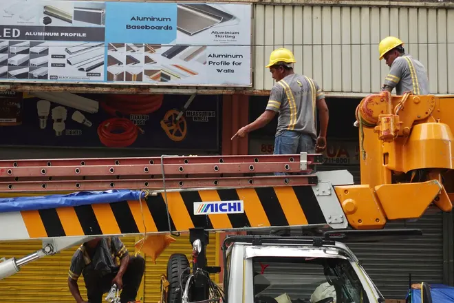 Plataforma Elevatória Sany SPS1012 Tesoura 2024 em Rondonópolis - MT