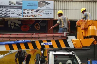Plataforma Elevatória Sany SPS1012 Tesoura 2024 — foto 1